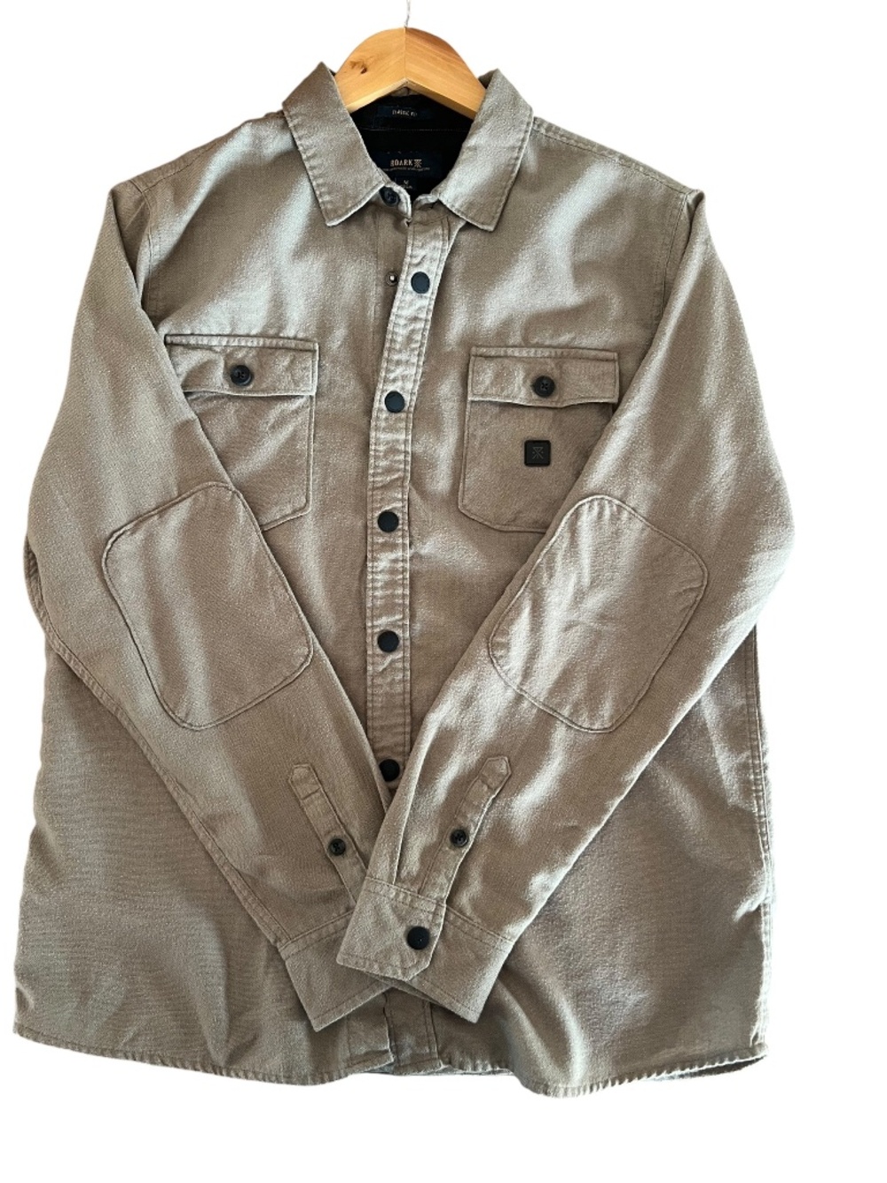 Roark Cabin Core Utility Shirt Jacket Snap Front (M)